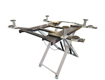 nůžkový zvedák mobilní